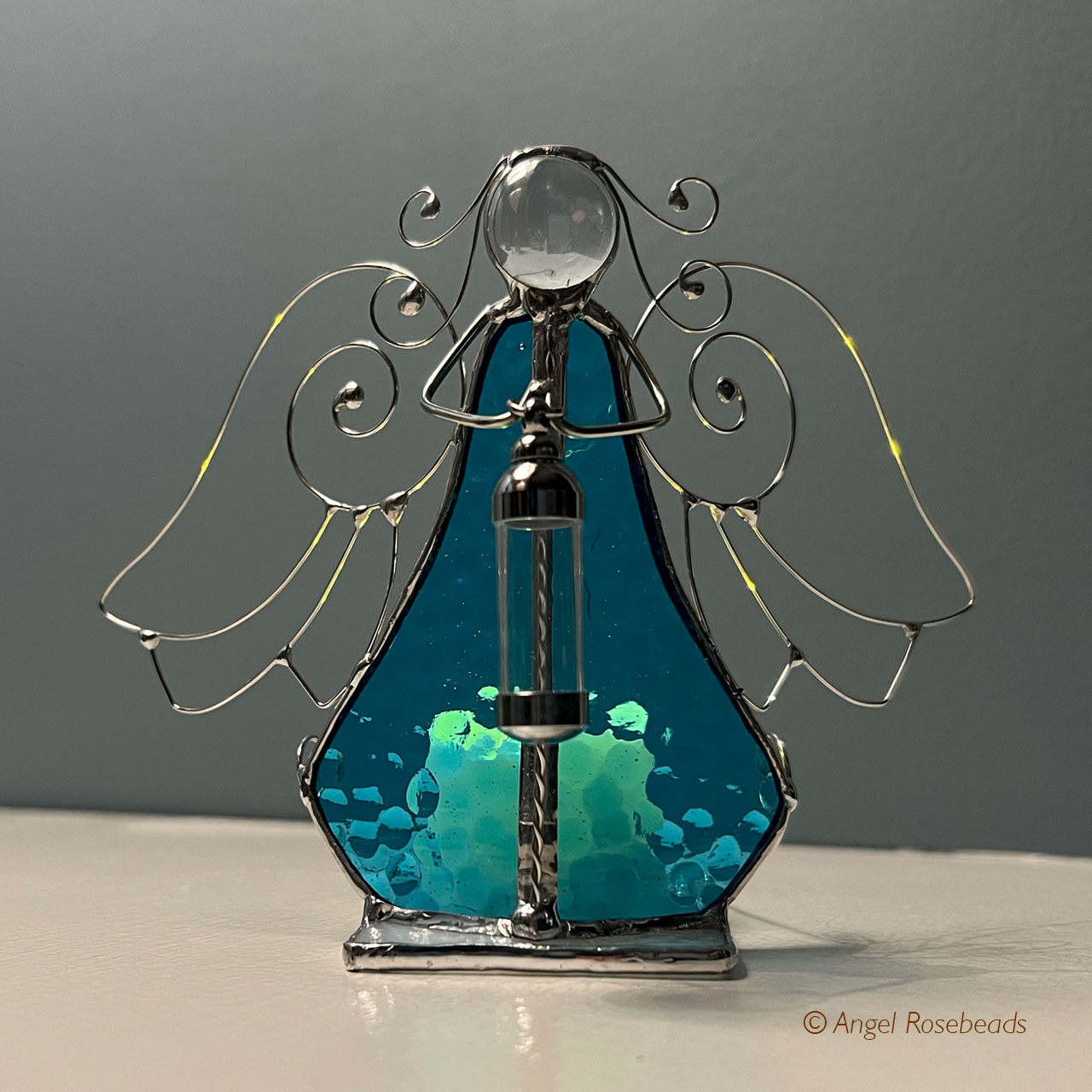 Angel - Medium Blue Texture