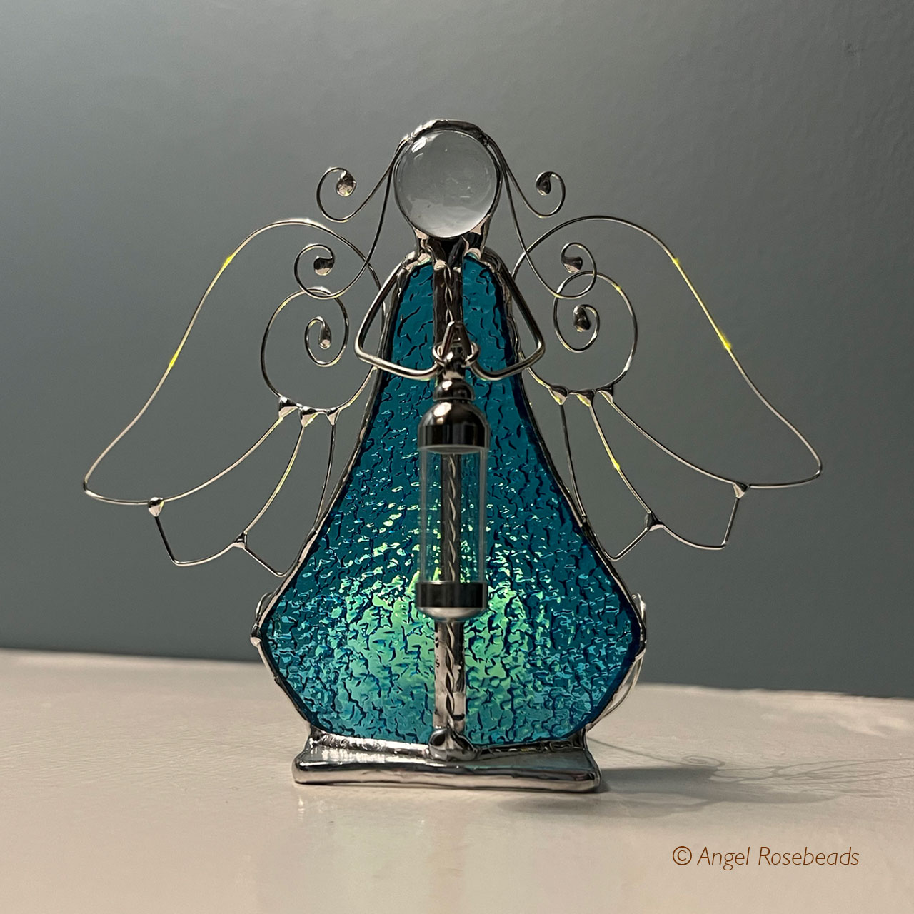 Angel - Medium Blue Moss