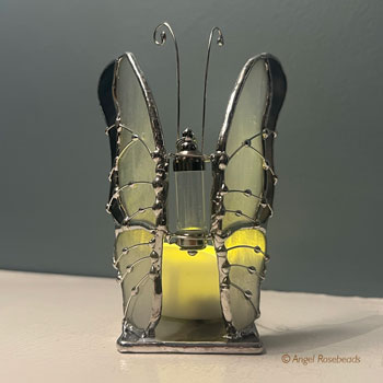 Butterfly - White/purple
