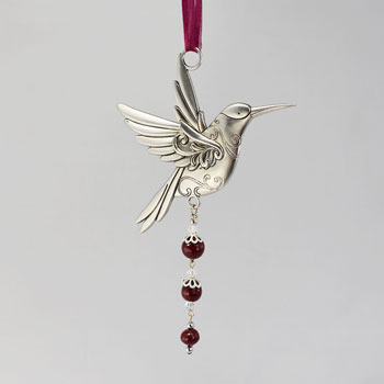 Three Tier Hummingbird Ornament