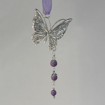 Three Tier Butterfly Ornament