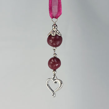 Two Bead Jubilee Heart Ornament