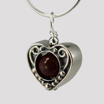 Thick Sterling Heart