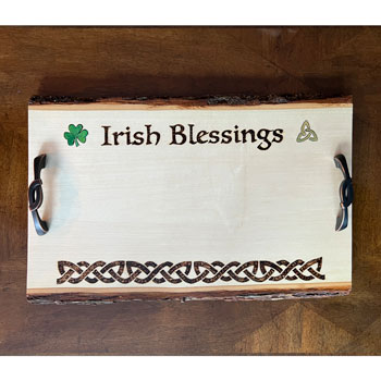 Irish Blessings Tray